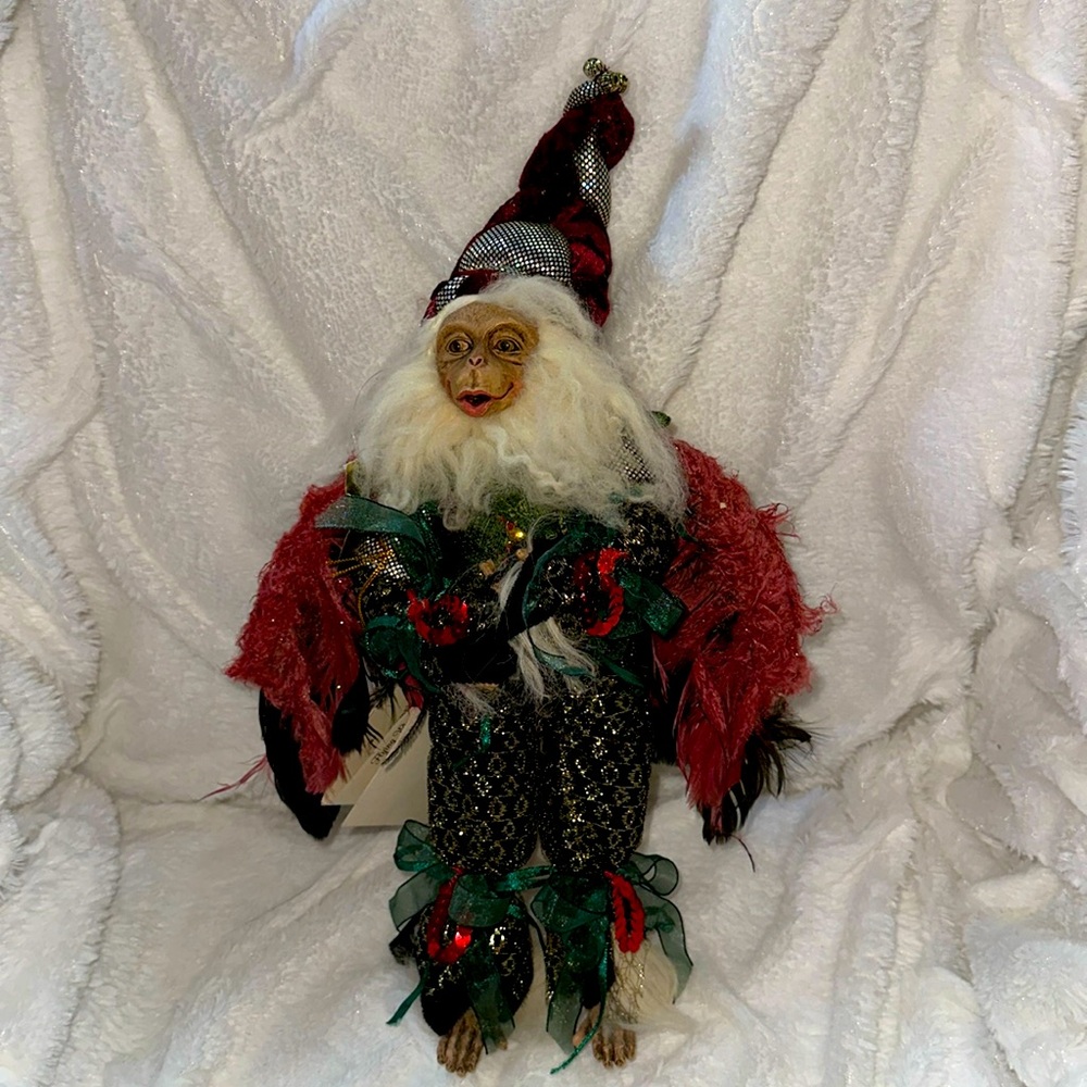 NWT Mark Roberts Flying Wizard Monkey Small Rare - Picture 11 of 11